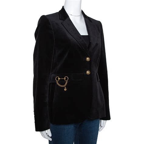 velvet gucci dress|gucci black velvet blazer.